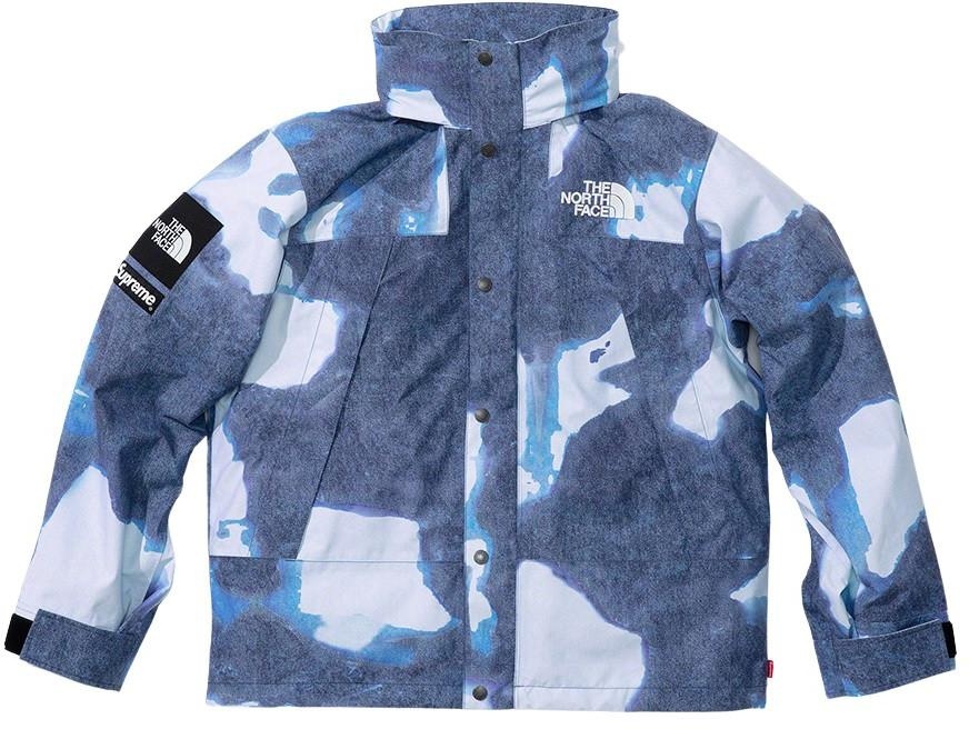 Supreme®/The North Face® Bleached Denim Print Mountain Jacket view 11